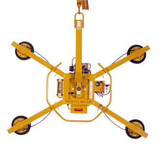 C.R. Laurence CRL Woods 500 Pound Capacity Manual Rotator/Tilter Vacuum Lifting Frame | MRT49DC