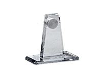 Mirart Acrylic Mirror Self Stick Bracket Only for 3/4&quot; Acrylic Towel Bar  | MTBCBRACKET