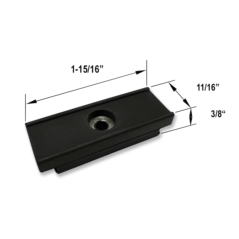 Gordon Glass&#153; Brown Jamb Guides and Bumper for Sliding Shower Doors - Kit | NBSW