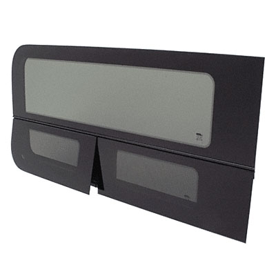 CRL 2012&#0043; Nissan NV Van &#39;All-Glass&#39; Look Dual-Vent Driver's Side Front Window | FW801L