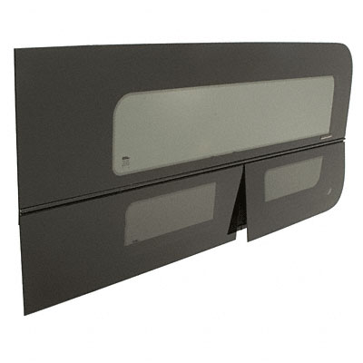 CRL 2012&#0043; Nissan NV &#39;All-Glass&#39; Look Dual-Vent Passenger Side Sliding Door Window | FW805R