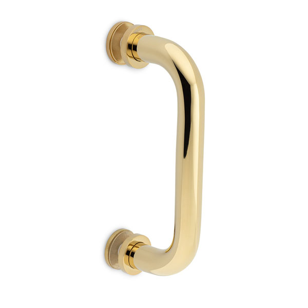 Opus I 8&quot; Center-to-Center Single Sided Pull -  Polished Brass | OI8SPPB