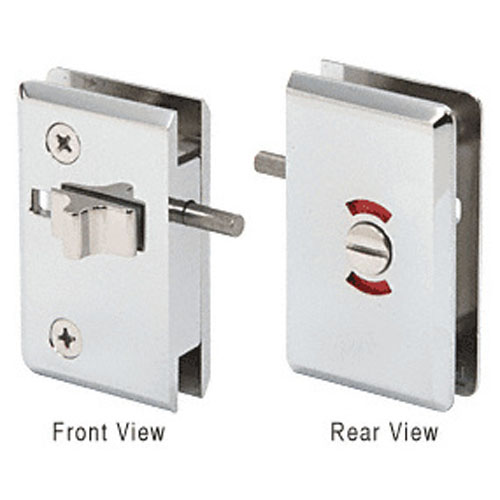 CRL Polished Chrome Pinnacle Sliding Block Lock for RPS | P190SCACH