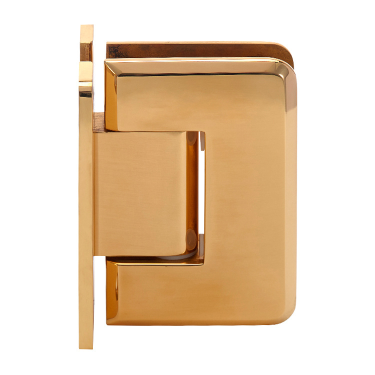 CRL Pinnacle 037 Series Gold Plated Wall Mount Full Back  display picture 2