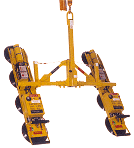 C.R. Laurence CRL 240 Volt Wood&#39;s P2 Two Channel 1.37 m Spread Vacuum Lifting Frame for Flat Materials - Australia Only | AUP2110445DC