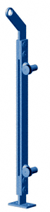 C.R. Laurence CRL 36&quot; Custom Finish P2 Series End Post Railing Kit | P236EC