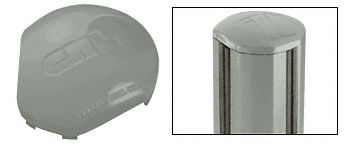 C.R. Laurence CRL AWS  Agate Gray 135 Degree Round Post Cap | PC135RAGY