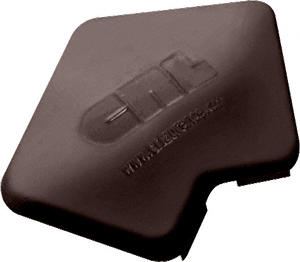 C.R. Laurence CRL AWS Bronze 135 Degree Rectangular Post Cap | PC135SBRZ