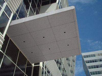 C.R. Laurence CRL Custom Mica Platinum Premier Series Canopy Panel System | PDCN600CMP