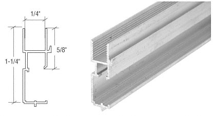 C.R. Laurence CRL Mill Standard Style Triple Track Bottom Frame - 72 in Long | PL14192