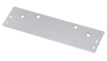 C.R. Laurence CRL Aluminum Finish Narrow Drop Plate  | PR40NDPA