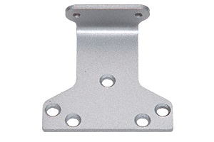 C.R. Laurence CRL Satin Aluminum Finish Parallel Arm Bracket  for PR90 Surface Mounted Door Closers | PR90PABA