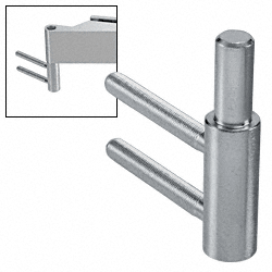 CRL Steel Frame Mount Euro Series Mounting Bracket for Free Swinging Interior Door Hinge | PTH362