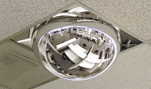 SEEALL 22&quot; Acrylic Dome 360&#176; Mount in 2x2 T-Bar Ceiling | PVTBAR2X2