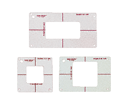C.R. Laurence CRL Quik-Draw Mirror Cut-Out Templates  | QD1