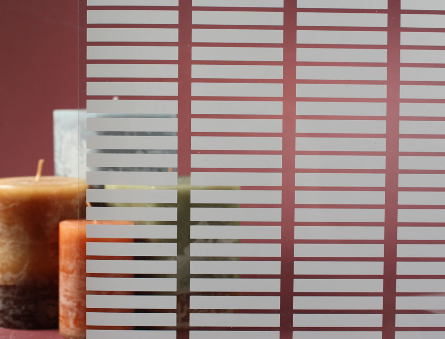 Lattice Window Film  30&quot; Wide x 50 ft | REM0250230050