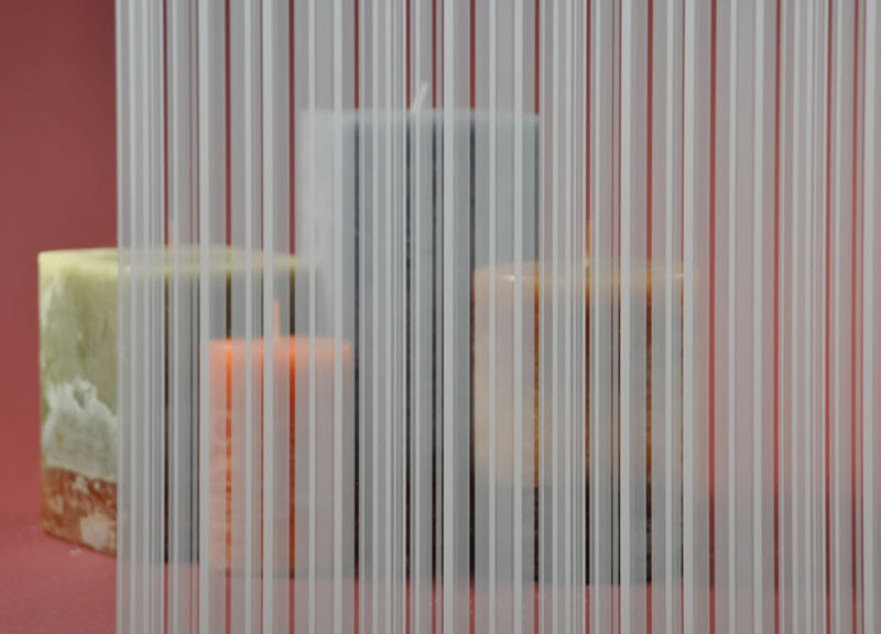 Arpa Geometric Vertical Stripes Decorative Window Film 50&quot; Wide x 50 ft | REM0260150050