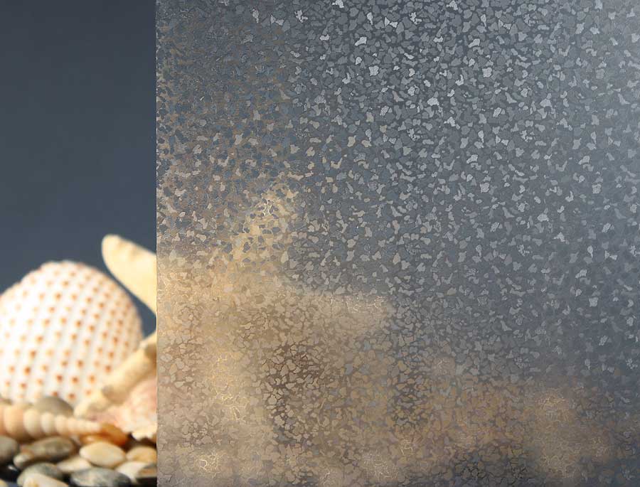Clear Crystal Ice Chip Privacy Window Film  48&quot; Wide x 100 ft | REM0400348100