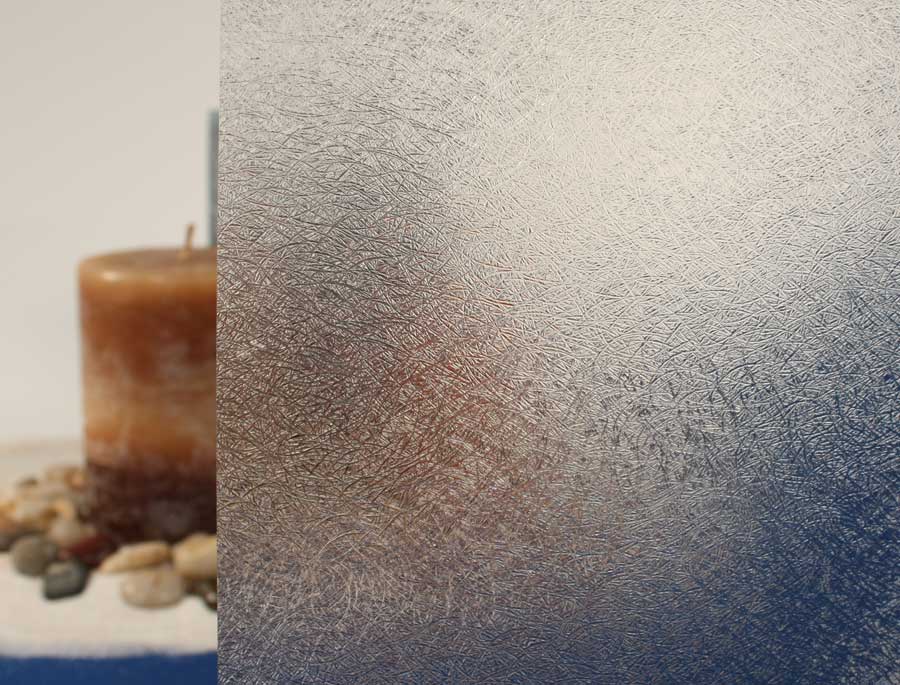 Clear Frosted Fiberglass Static Cling Window Film, 36&quot; Wide x 10 ft | REM08707036010
