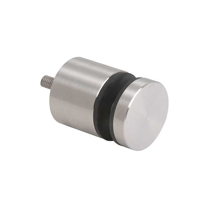 CRL Brushed Stainless Glass Rail Standoff Base and Cap | RS0B2134BS