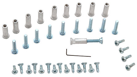 C.R. Laurence CRL Satin Anodized Replacement Screw Pack-10083A and 15083A | RSP100A