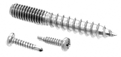 C.R. Laurence CRL Polished Stainless Replacement Screw Pack for Concealed Wood Mount Handrail Brackets- 3/8&quot;-16 Thread | RSP1PS