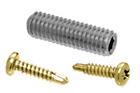 C.R. Laurence CRL Polished Brass Replacement Screw Pack for Concealed Mount Handrail Brackets | RSP2PB