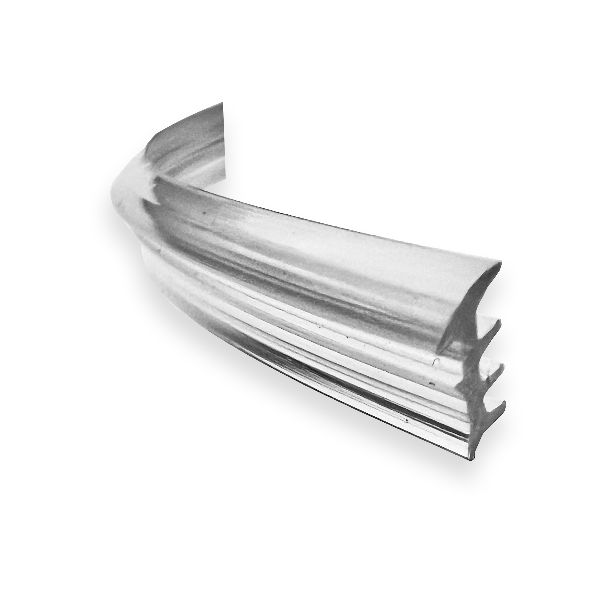 Grey Shower Door Replacement Glazing Spline - 18 Foot Roll - View #5