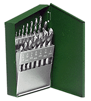 C.R. Laurence CRL 15 Piece Fractional Gauge Drill Set from 1/16&quot; to 1/2&quot;  | S1514