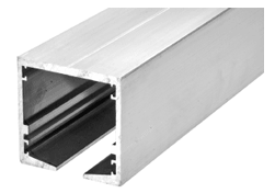 C.R. Laurence CRL SPS 120&quot; Standard Overhead Straight Track-Mill Aluminum | S90120M
