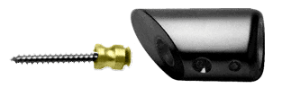 C.R. Laurence CRL Black Support Bar Bracket | SBB45BL