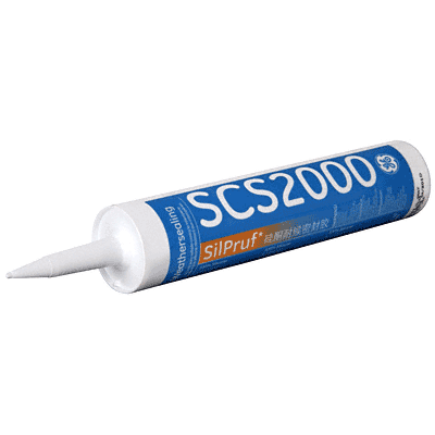 GE SilPruf SCS2000 Silicone Sealant - Aluminum | GE SilPruf SCS2009 Silicone Sealant | SCS200924