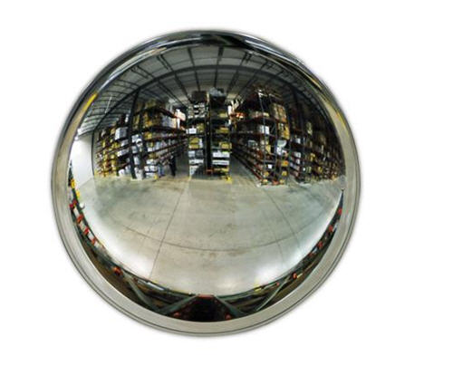 16&quot; Acrylic DomeVex Wide View Convex Mirror Outdoor with Plastic Back and Z Bracket | SCVO16Z4DPPB