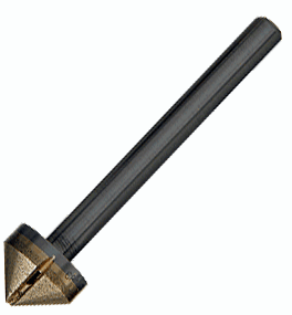 C.R. Laurence 1/2&quot; Straight Shank Diamond Countersink  | SDC12
