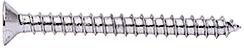 CRL Bulk Polished Chrome #10 x 2&quot; Wall Mounting Flat Head Phillips Sheet Metal Screw - Package | P102CH50