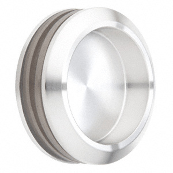 CRL Polished Stainless Steel Thru-Glass Pull | SERNHP2PS