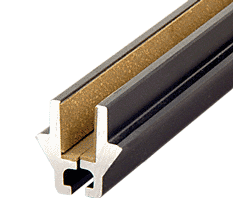 C.R. Laurence CRL Gripping Jaw Replacement for 4&quot; and 6&quot; Door Rails Using 1/2&quot; Glass | SGJ12