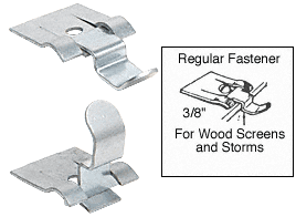 C.R. Laurence CRL Ludwig 3/8&quot; Standard Fit Screen and Storm Window Snap Fastener - 4 Pack | SK25
