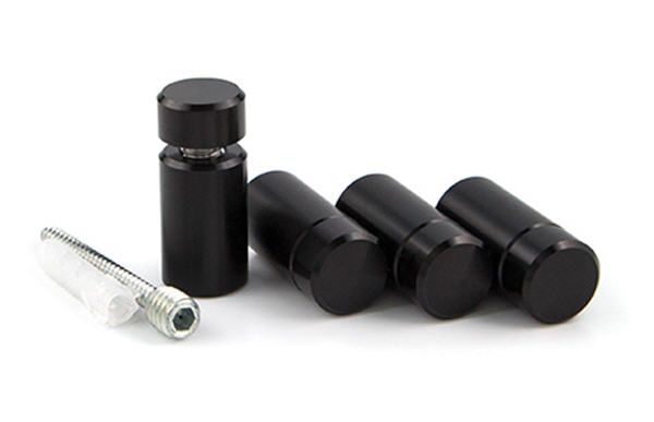 Black StandOff Kit - 5/8&quot; Diameter, 1&quot; Length  | GSOK8100BL