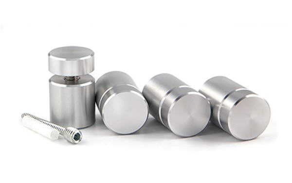 Clear Satin StandOff Kit - 1&quot; Diameter, 1&quot; Length | GSOK9100
