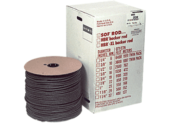 Gray 1-1/8&quot; Sof Rod | Bi-Cellular Backer Rod | SR118B