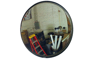 SEEALL 34&quot; Stainless Steel Indoor Convex Mirror ***SPECIAL ORDER, 7-10 DAY LEAD TIME*** | SS34