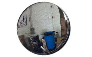 SEEALL 26&quot; Stainless Steel Outdoor Convex Mirror ***SPECIAL ORDER, 7-10 DAY LEAD TIME*** | SSO26