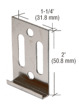 C.R. Laurence CRL Zinc Vancouver Clip for 3MM Mirror - Package | SW0163