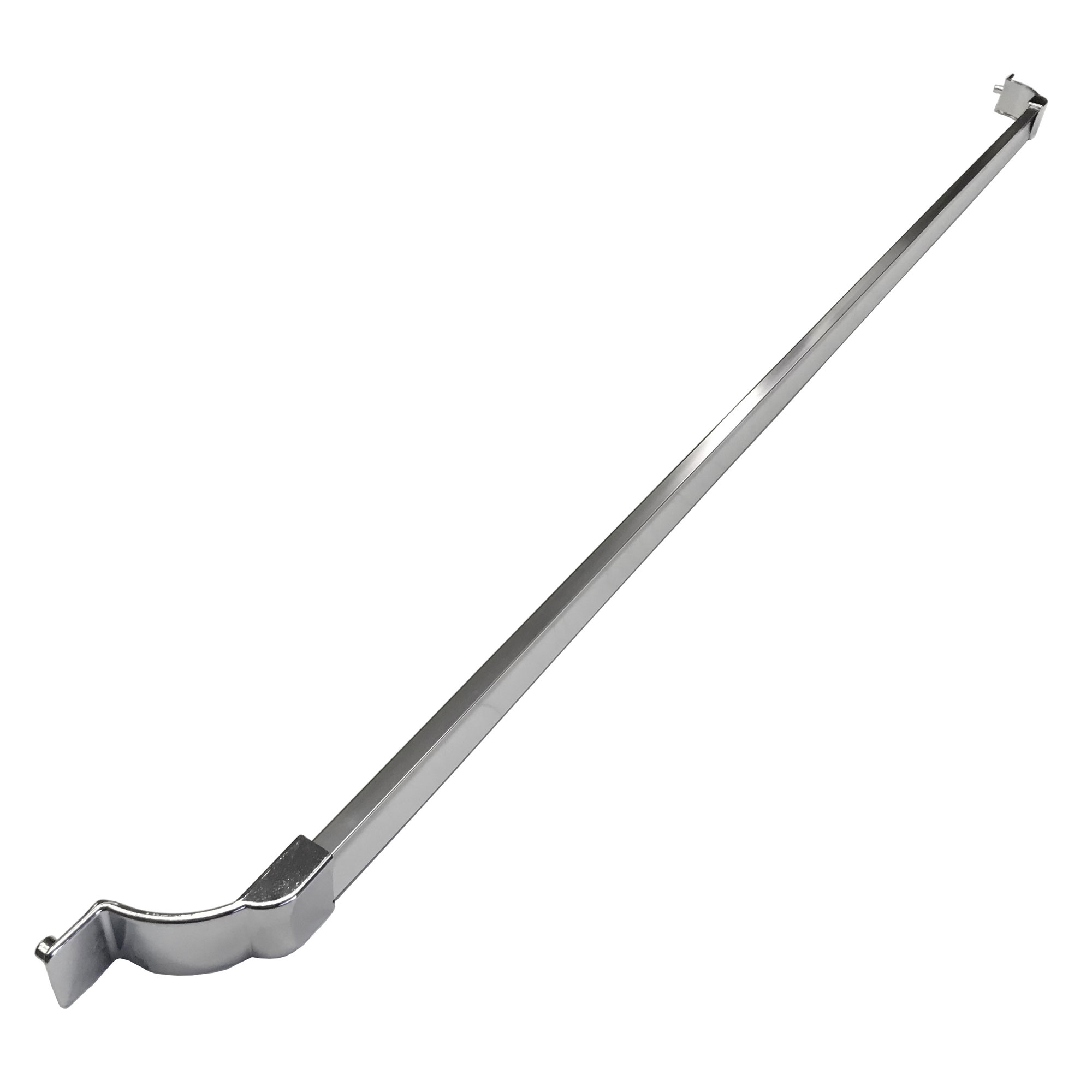 Gordon Glass&#153; Bright Chrome Towel Bar with Brackets for Framed Sliding Shower Doors 32&quot; long, fits doors up to 36&quot; wide  | SETB32