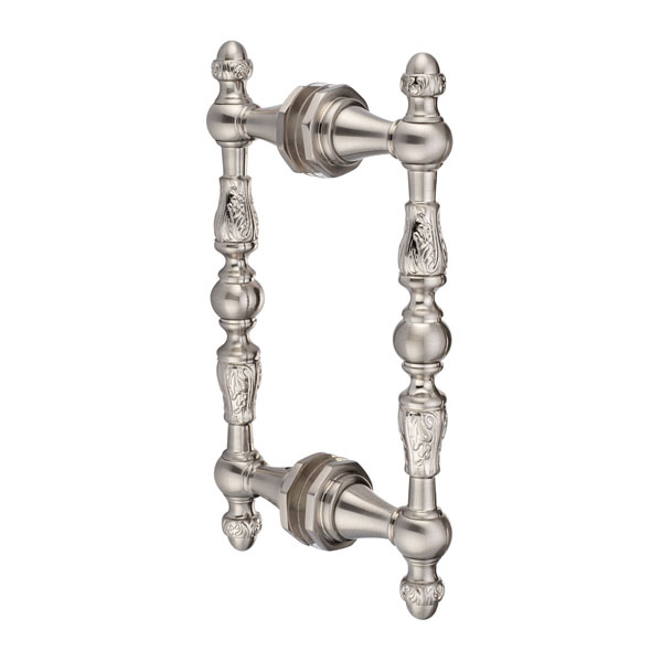 Sonata 6&quot; Back-to-Back Double Sided Decorative Pull - Brushed Nickel | SO6DPDBN