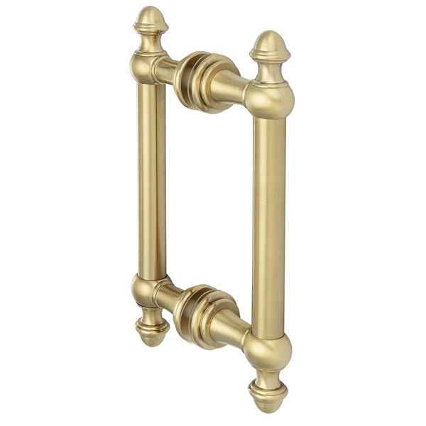 Symphony 8&quot; Back-to-Back Double Sided Pull - Brushed Brass | V8DPBB