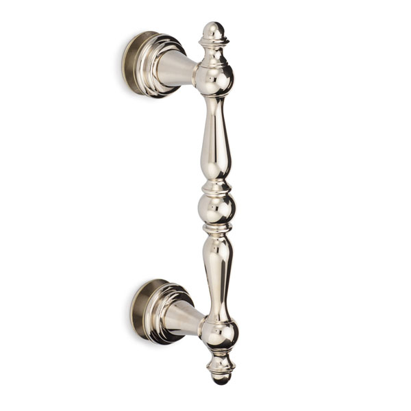 Symphony 6&quot; Center-to-Center Single Sided Decorative Pull -  Polished Nickel | S6SPDPN