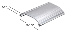 C.R. Laurence CRL Aluminum Residential All-Purpose Threshold 3-1/2&quot; Wide 5/8&quot; High - 36-1/2 in long | TH008A36