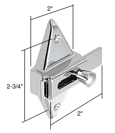 C.R. Laurence CRL Slide Latch for Restroom Partitions | TP502